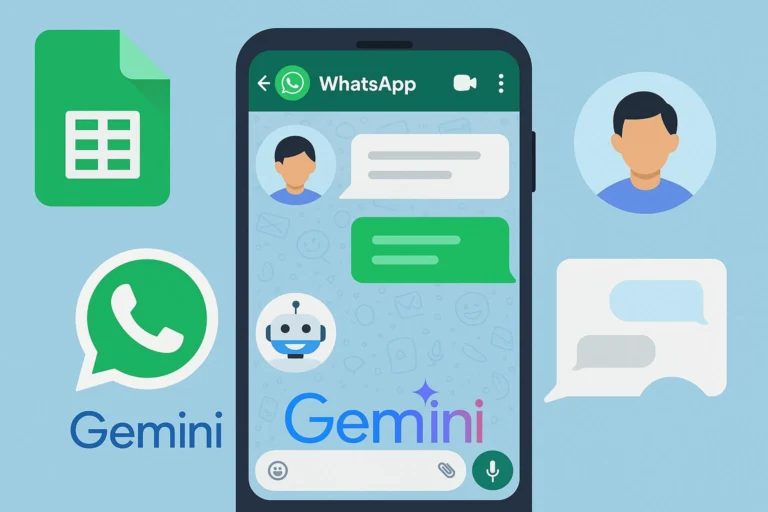 Cara Membuat Bot WhatsApp Keuangan Pribadi dengan AI Gemini dan Google Sheets