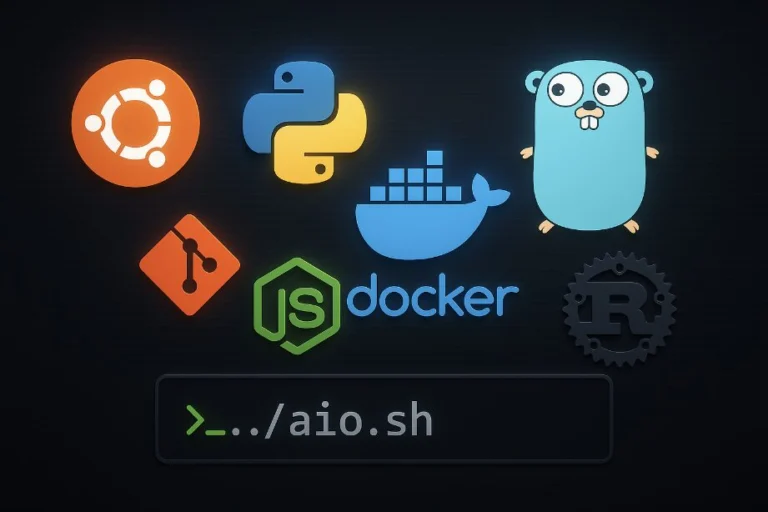 AIO Installer Otomatisasi Instalasi Tools Developer VPS Ubuntu